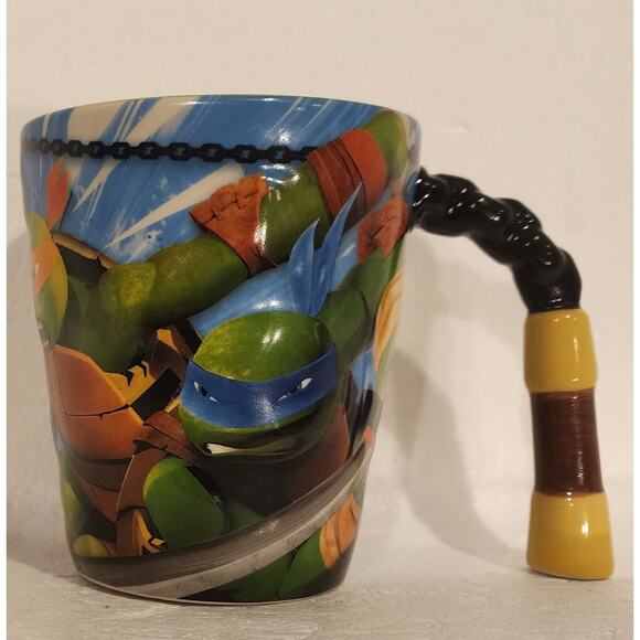 RARE 2015 Exclusive Sea World Australia Nickelodeon Viacom Ninja Turtles Mug - Picture 1 of 8